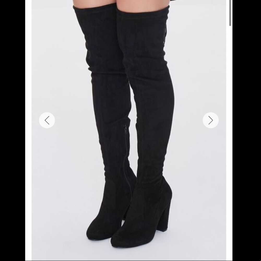 Brand new Faux Suede Over the knee Boots